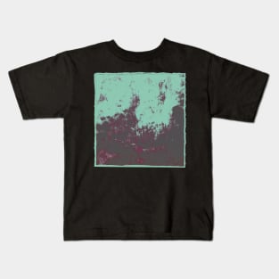 Citywave through Window in Maya Blue and Magenta Kids T-Shirt